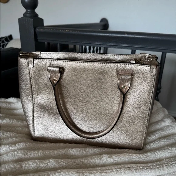 Kate Spade New York Wellesley Quinn Handbag- Champagne